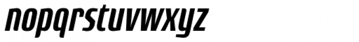 Rogue Sans Cond Medium Italic Font LOWERCASE