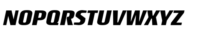 Rogue Sans Nova Bold Italic Font UPPERCASE
