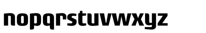 Rogue Sans Nova Bold Font LOWERCASE