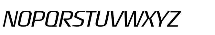 Rogue Sans Nova Light Italic Font UPPERCASE