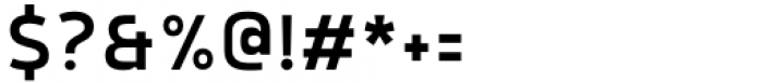 Rohyt Geometric SemiLight Font OTHER CHARS