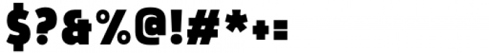 Rohyt Geometric Slim Black Font OTHER CHARS