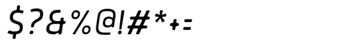Rohyt Slim Light Italic Font OTHER CHARS