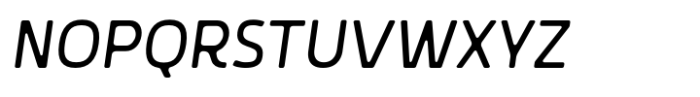 Rohyt Slim Light Italic Font UPPERCASE