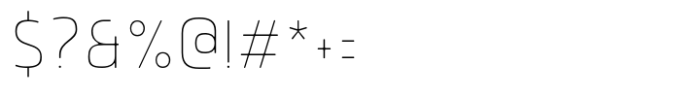 Rohyt Slim Thin Font OTHER CHARS
