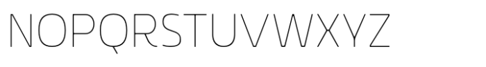 Rohyt Slim Thin Font UPPERCASE