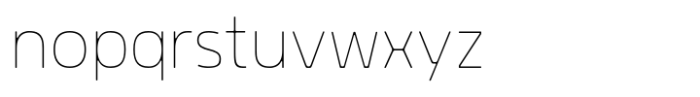 Rohyt Slim Thin Font LOWERCASE