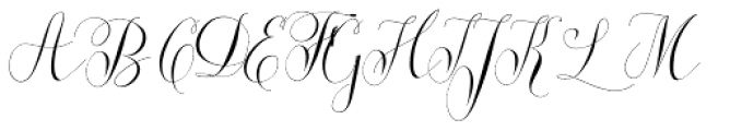 Roicamonta Curly Italic Font UPPERCASE