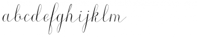 Roicamonta Curly Italic Font LOWERCASE
