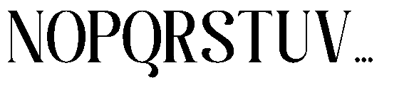 Roilega Medium Font UPPERCASE