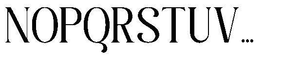 Roilega Regular Font UPPERCASE