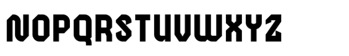 Roister Sans Bold Font UPPERCASE