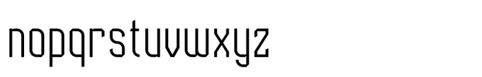 Roister Sans Light Font LOWERCASE