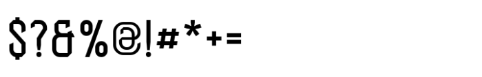 Roister Sans Regular Font OTHER CHARS