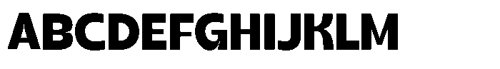 Roketto Font UPPERCASE