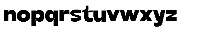 Roketto Font LOWERCASE
