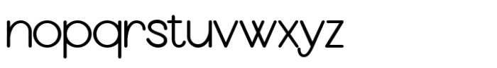 Rokey Stylistic Sans Serif Font LOWERCASE