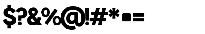 Rokiest Extrabold Font OTHER CHARS