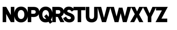 Rokiest Extrabold Font UPPERCASE