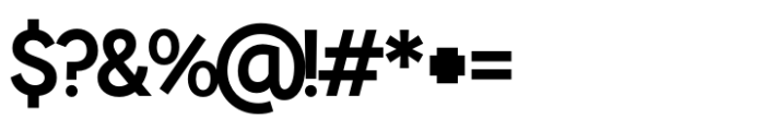 Rokiest Semibold Font OTHER CHARS