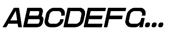 Rokke Italic Font UPPERCASE