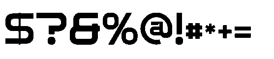 Rokke Regular Font OTHER CHARS