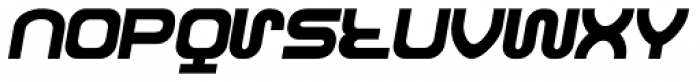 Roland TR505 Font LOWERCASE