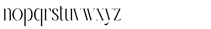 Roliace Regular Font LOWERCASE