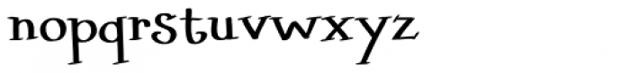Rolig Serif Px Font LOWERCASE