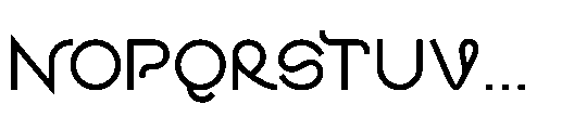 Rolina Semi Bold Regular Font UPPERCASE