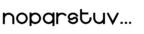 Rolina Semi Bold Rolina Extra Bold Regular Font LOWERCASE