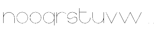 Rolina Semi Bold Rolina Extra Light Regular Font LOWERCASE