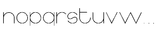 Rolina Semi Bold Rolina Light Regular Font LOWERCASE