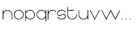 Rolina Semi Bold Rolina Medium Regular Font LOWERCASE