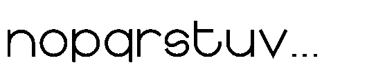 Rolina Semi Bold Rolina Semi Regular Font LOWERCASE