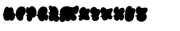 Rollbeat Graffiti Fill Font UPPERCASE