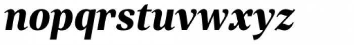 Rolleston Display Bold Italic Font LOWERCASE
