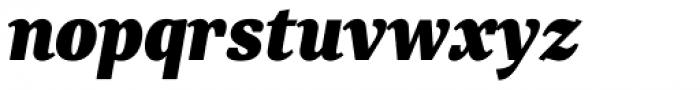 Rolleston Title Extra Bold Italic Font LOWERCASE
