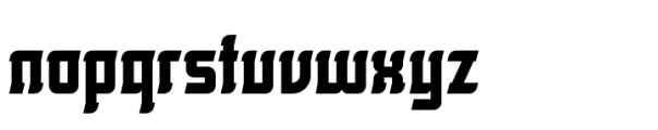 Rolling Bones Regular Font LOWERCASE