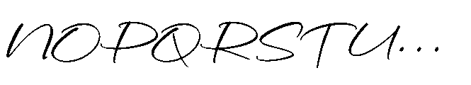 Rolling Highway Regular Font UPPERCASE