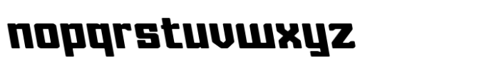 Rollman Black Left Font LOWERCASE