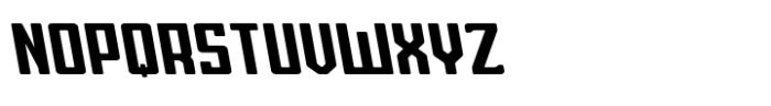 Rollman Bold Left Font UPPERCASE