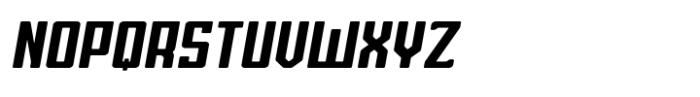 Rollman Bold Right Font UPPERCASE