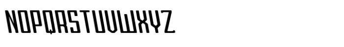 Rollman Light Left Font UPPERCASE