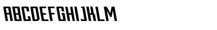 Rollman Regular Left Font UPPERCASE