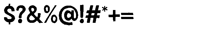 Rolly Pulfy Normal Font OTHER CHARS