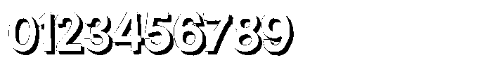 Rolly Pulfy Shadow Font OTHER CHARS