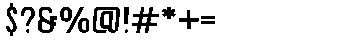 Roloker Font OTHER CHARS