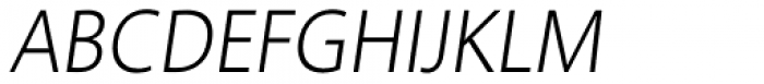 Rolphie 01 Light Half Condensed Italic Font UPPERCASE