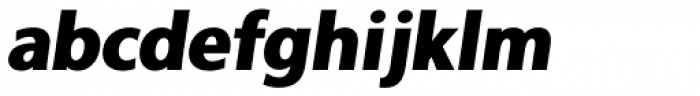 Rolphie 12 Fat Half Condensed Italic Font LOWERCASE